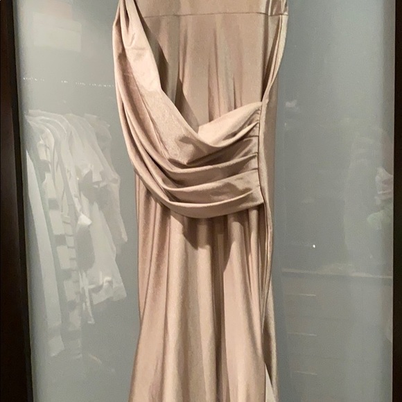 Jessica Angel stretch sayin jersey gown Ash Rose - Picture 5 of 7